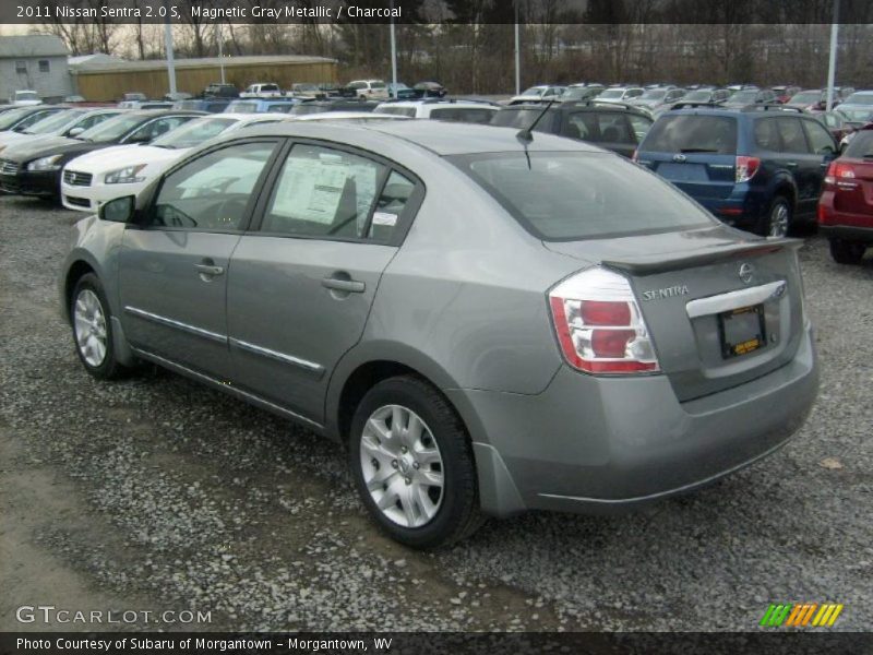 Magnetic Gray Metallic / Charcoal 2011 Nissan Sentra 2.0 S