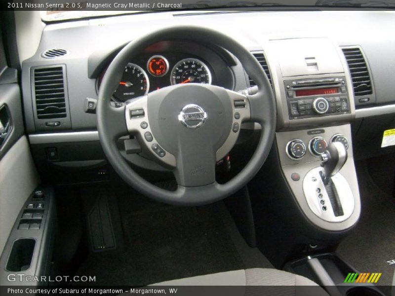 Magnetic Gray Metallic / Charcoal 2011 Nissan Sentra 2.0 S