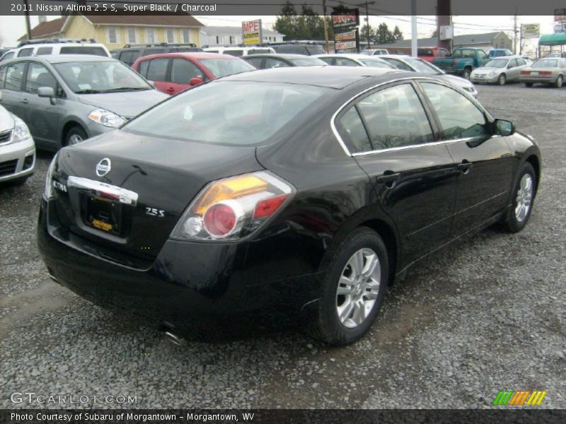 Super Black / Charcoal 2011 Nissan Altima 2.5 S