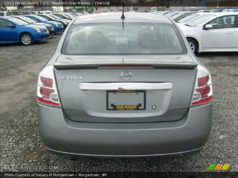Magnetic Gray Metallic / Charcoal 2011 Nissan Sentra 2.0 S