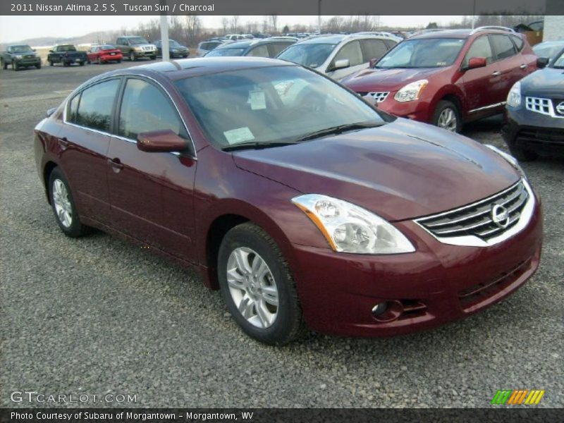 Tuscan Sun / Charcoal 2011 Nissan Altima 2.5 S