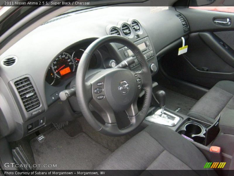Super Black / Charcoal 2011 Nissan Altima 2.5 S