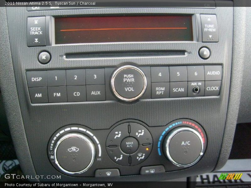 Tuscan Sun / Charcoal 2011 Nissan Altima 2.5 S