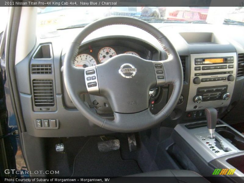  2011 Titan Pro-4X King Cab 4x4 Steering Wheel