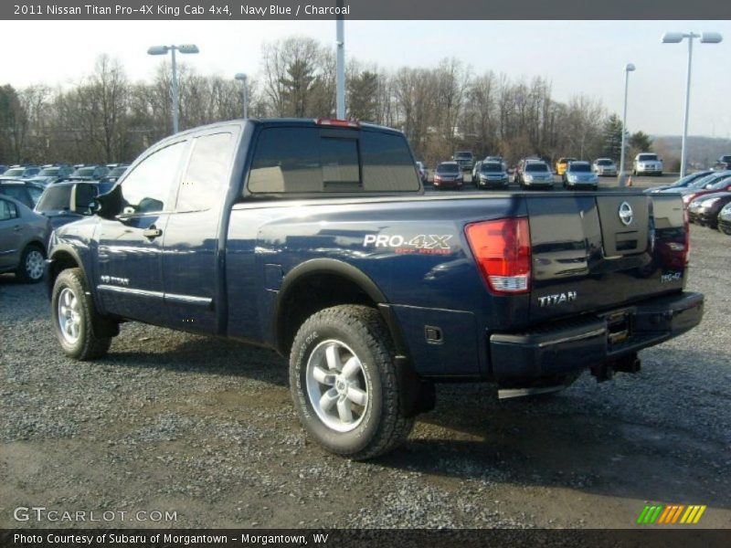  2011 Titan Pro-4X King Cab 4x4 Navy Blue