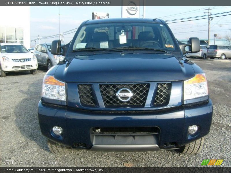  2011 Titan Pro-4X King Cab 4x4 Navy Blue