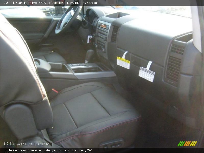 Navy Blue / Charcoal 2011 Nissan Titan Pro-4X King Cab 4x4