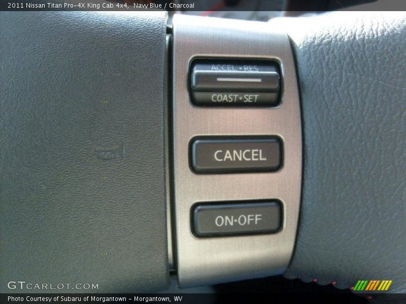 Controls of 2011 Titan Pro-4X King Cab 4x4