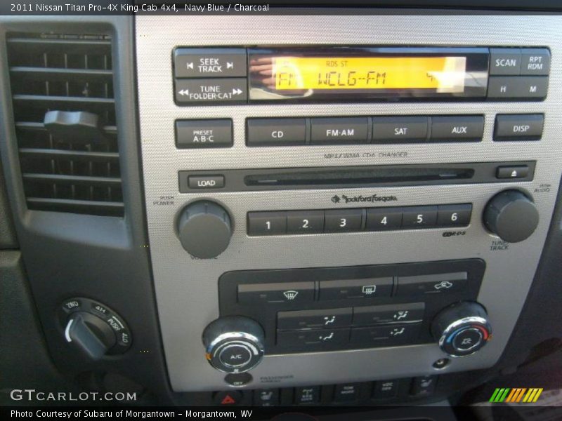Controls of 2011 Titan Pro-4X King Cab 4x4