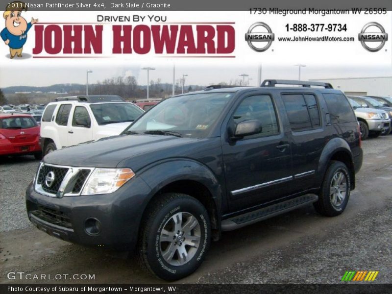 Dark Slate / Graphite 2011 Nissan Pathfinder Silver 4x4