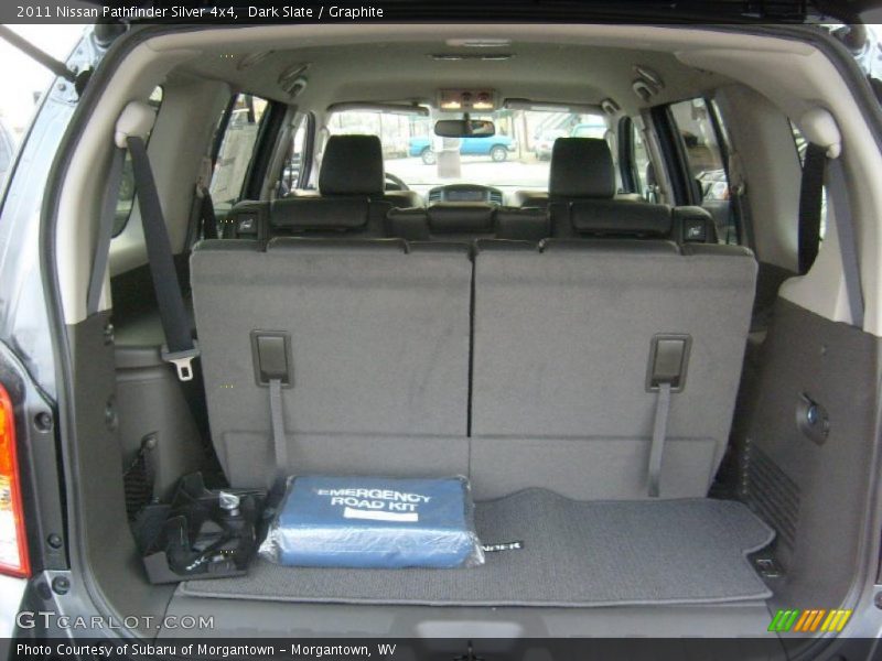  2011 Pathfinder Silver 4x4 Trunk
