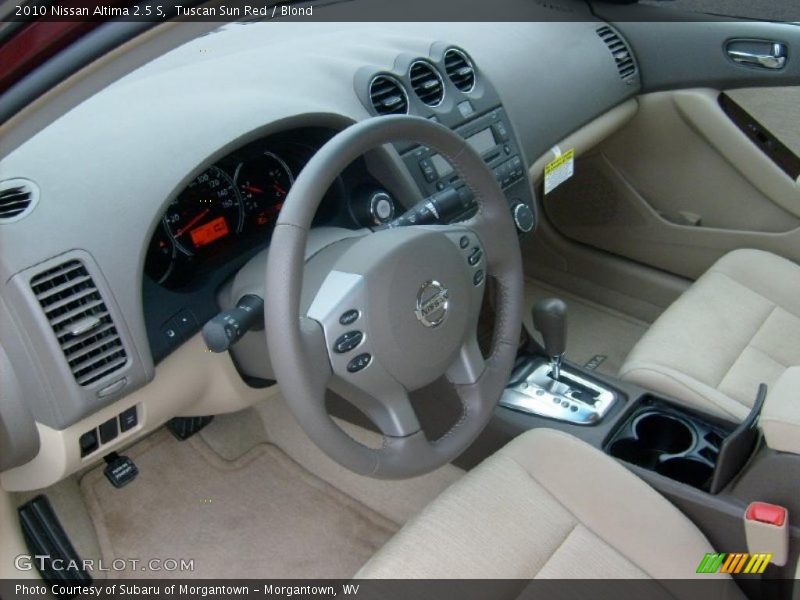 Tuscan Sun Red / Blond 2010 Nissan Altima 2.5 S