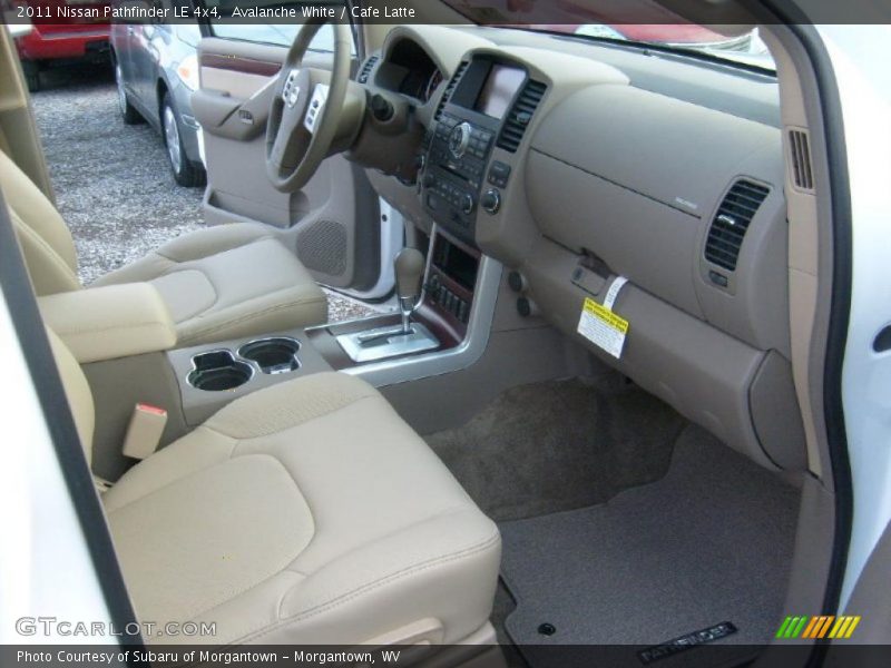  2011 Pathfinder LE 4x4 Cafe Latte Interior