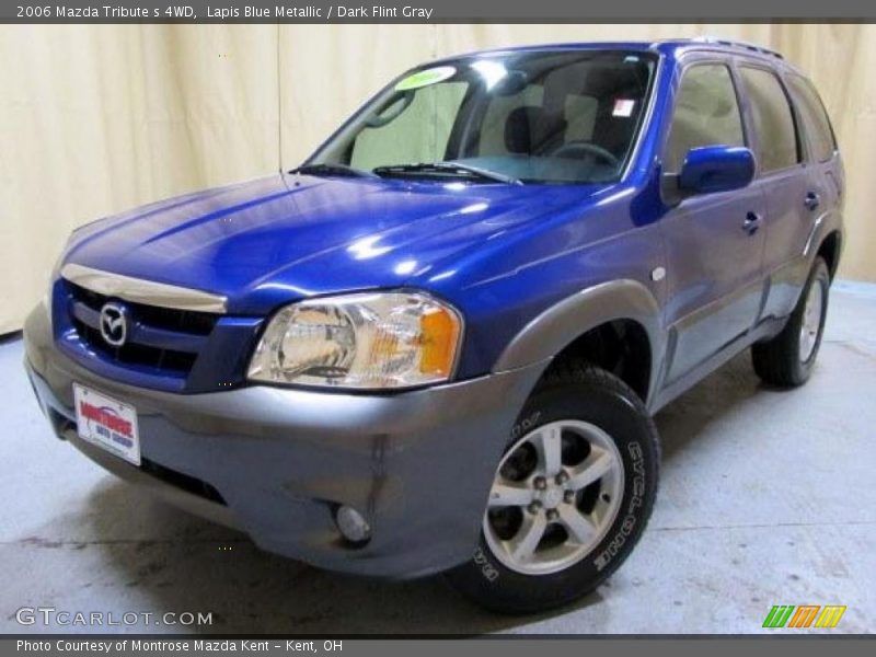 Lapis Blue Metallic / Dark Flint Gray 2006 Mazda Tribute s 4WD