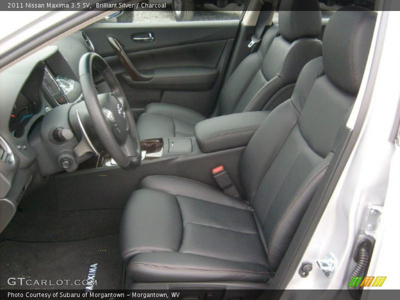 Brilliant Silver / Charcoal 2011 Nissan Maxima 3.5 SV