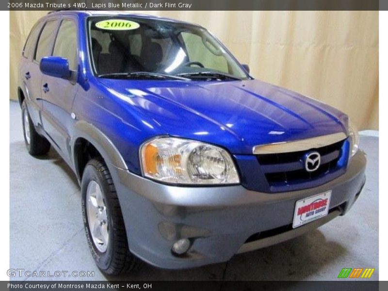 Lapis Blue Metallic / Dark Flint Gray 2006 Mazda Tribute s 4WD