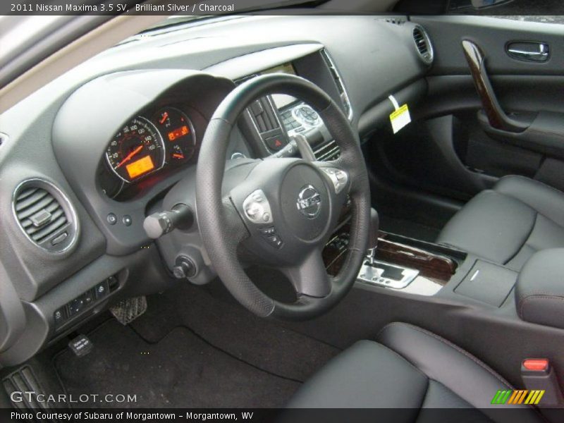 Brilliant Silver / Charcoal 2011 Nissan Maxima 3.5 SV