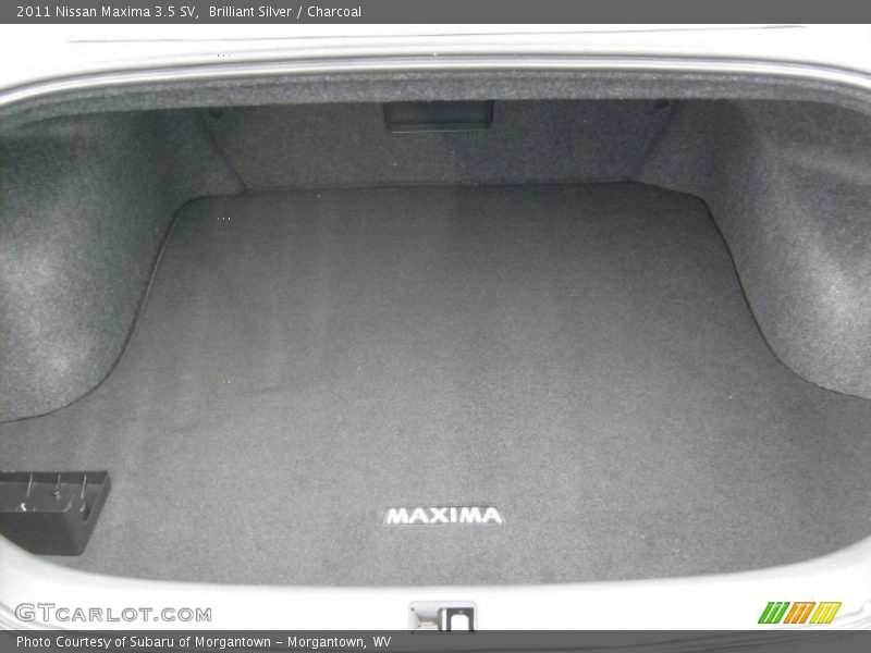 Brilliant Silver / Charcoal 2011 Nissan Maxima 3.5 SV