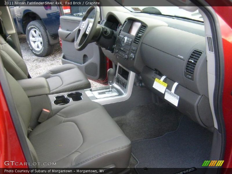 Red Brick / Graphite 2011 Nissan Pathfinder Silver 4x4