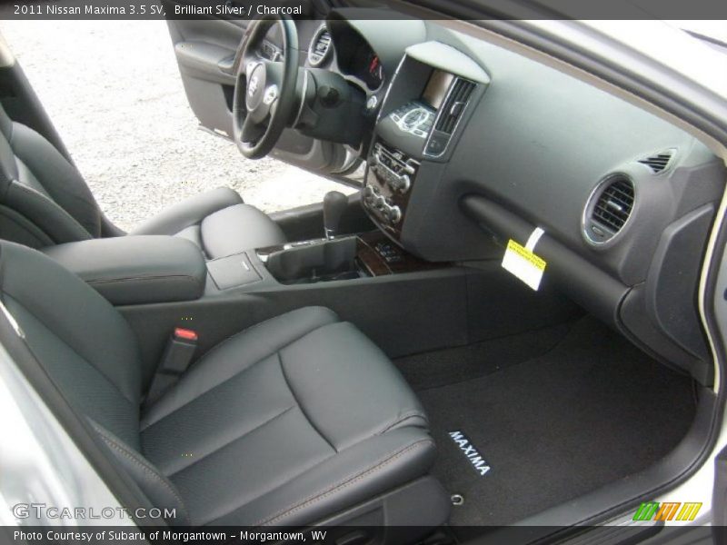 Brilliant Silver / Charcoal 2011 Nissan Maxima 3.5 SV