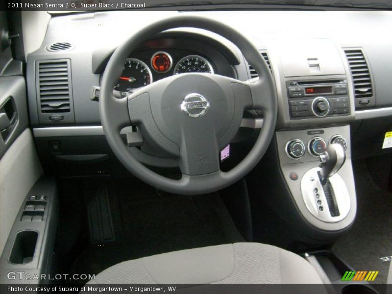 Super Black / Charcoal 2011 Nissan Sentra 2.0