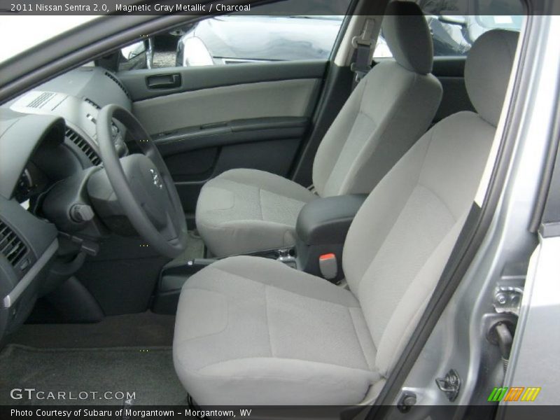 Magnetic Gray Metallic / Charcoal 2011 Nissan Sentra 2.0