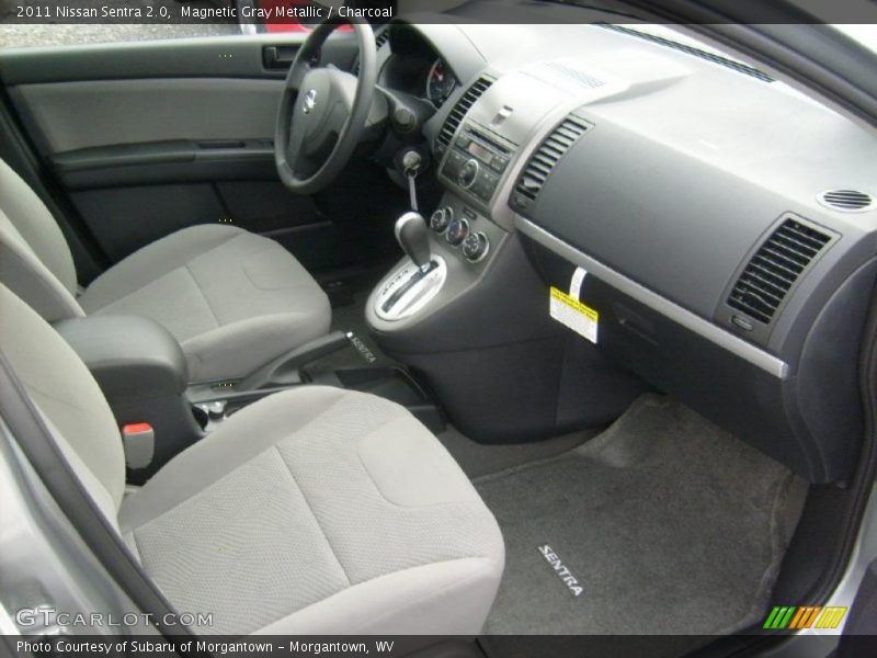 Magnetic Gray Metallic / Charcoal 2011 Nissan Sentra 2.0