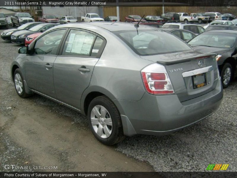 Magnetic Gray Metallic / Charcoal 2011 Nissan Sentra 2.0