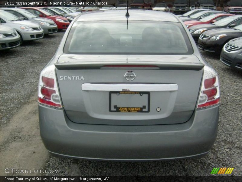 Magnetic Gray Metallic / Charcoal 2011 Nissan Sentra 2.0