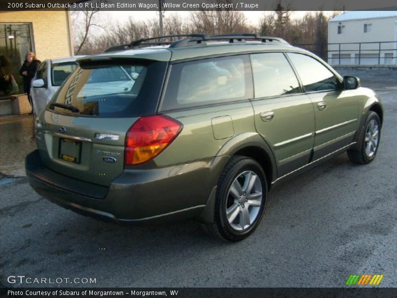 Willow Green Opalescent / Taupe 2006 Subaru Outback 3.0 R L.L.Bean Edition Wagon