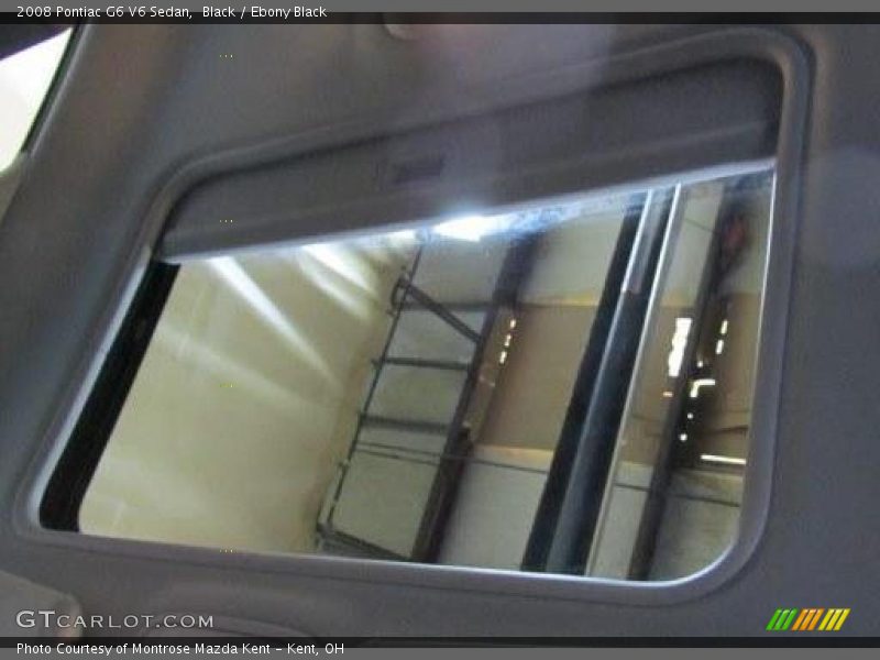 Black / Ebony Black 2008 Pontiac G6 V6 Sedan