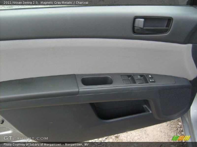 Magnetic Gray Metallic / Charcoal 2011 Nissan Sentra 2.0