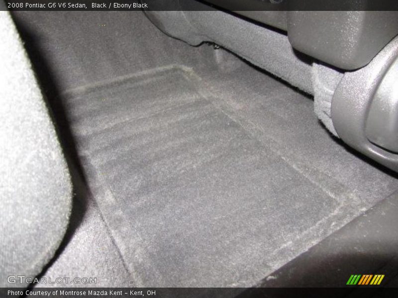Black / Ebony Black 2008 Pontiac G6 V6 Sedan
