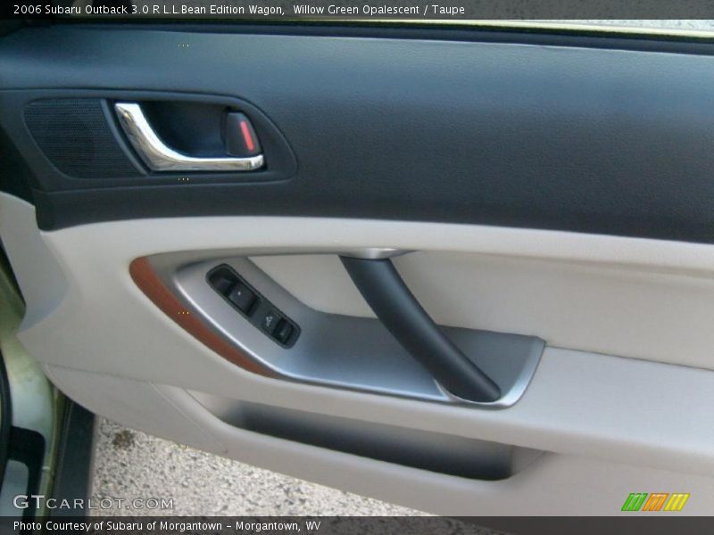 Willow Green Opalescent / Taupe 2006 Subaru Outback 3.0 R L.L.Bean Edition Wagon
