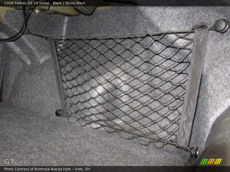 Black / Ebony Black 2008 Pontiac G6 V6 Sedan