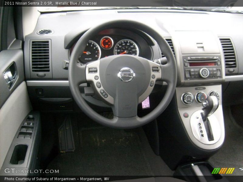 Metallic Blue / Charcoal 2011 Nissan Sentra 2.0 SR