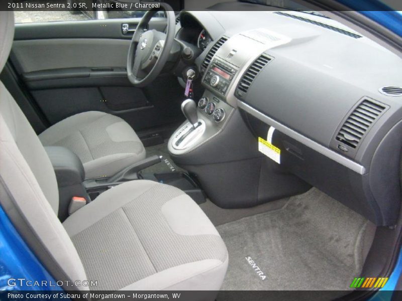 Metallic Blue / Charcoal 2011 Nissan Sentra 2.0 SR