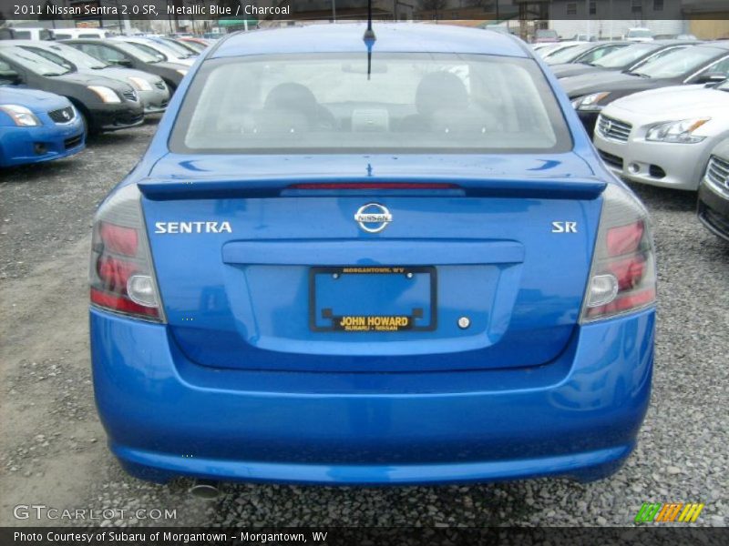 Metallic Blue / Charcoal 2011 Nissan Sentra 2.0 SR