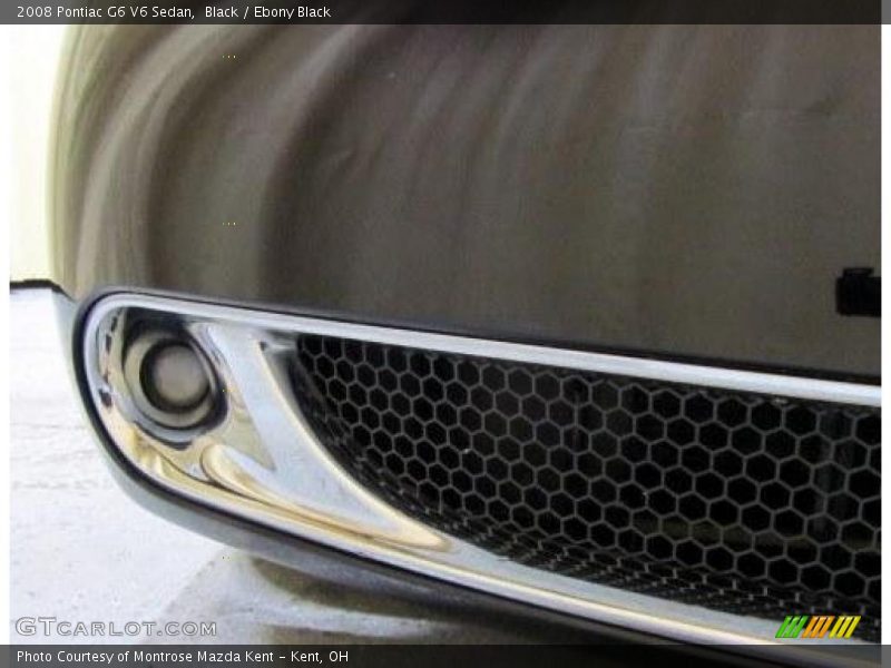 Black / Ebony Black 2008 Pontiac G6 V6 Sedan