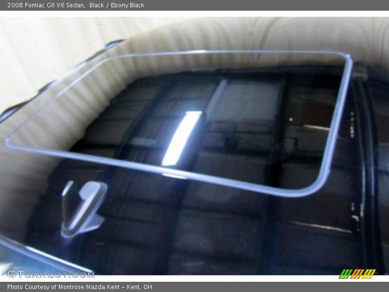 Black / Ebony Black 2008 Pontiac G6 V6 Sedan