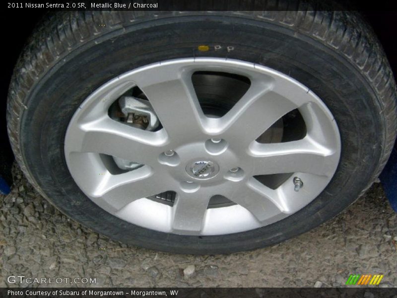 Metallic Blue / Charcoal 2011 Nissan Sentra 2.0 SR