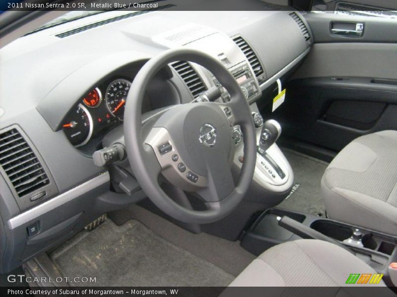 Metallic Blue / Charcoal 2011 Nissan Sentra 2.0 SR