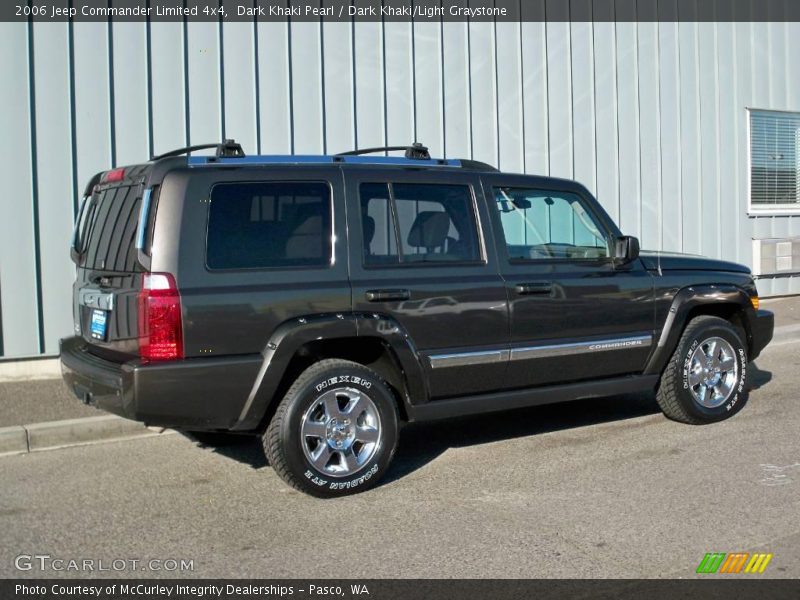 Dark Khaki Pearl / Dark Khaki/Light Graystone 2006 Jeep Commander Limited 4x4