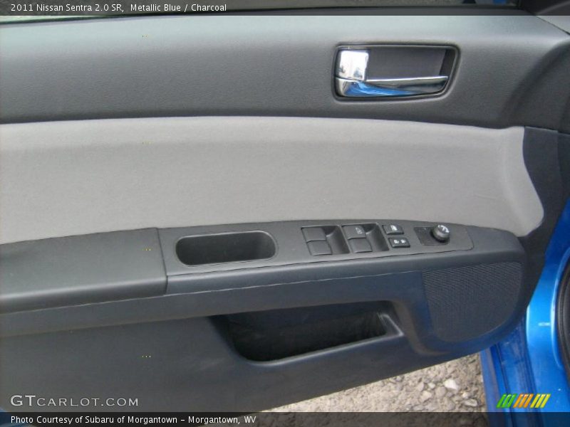 Metallic Blue / Charcoal 2011 Nissan Sentra 2.0 SR