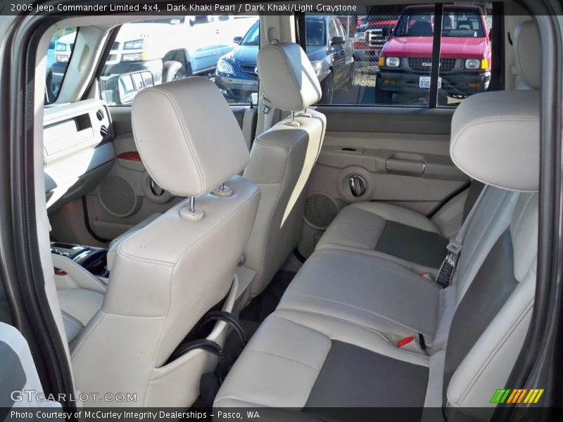 Dark Khaki Pearl / Dark Khaki/Light Graystone 2006 Jeep Commander Limited 4x4
