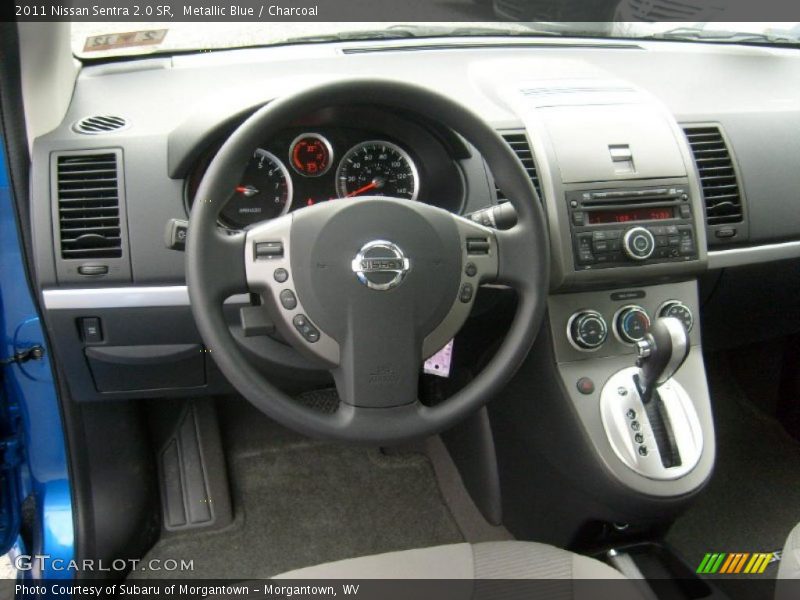 Metallic Blue / Charcoal 2011 Nissan Sentra 2.0 SR