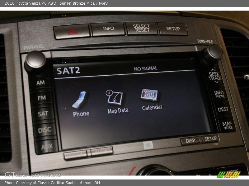 Sunset Bronze Mica / Ivory 2010 Toyota Venza V6 AWD