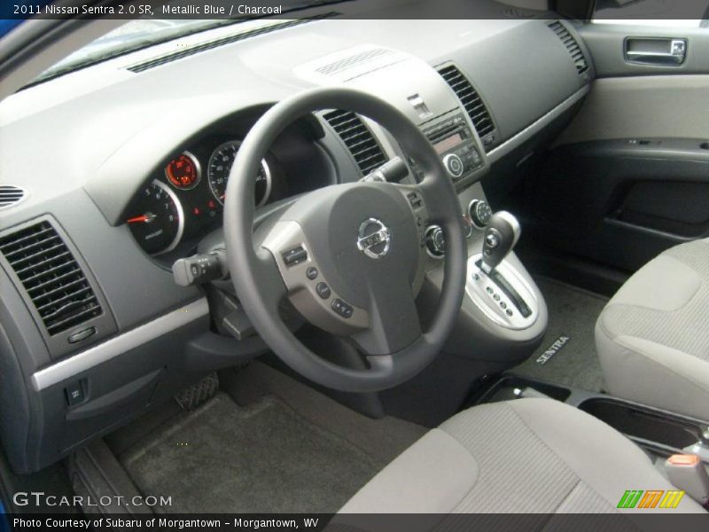 Metallic Blue / Charcoal 2011 Nissan Sentra 2.0 SR