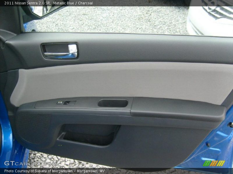 Metallic Blue / Charcoal 2011 Nissan Sentra 2.0 SR