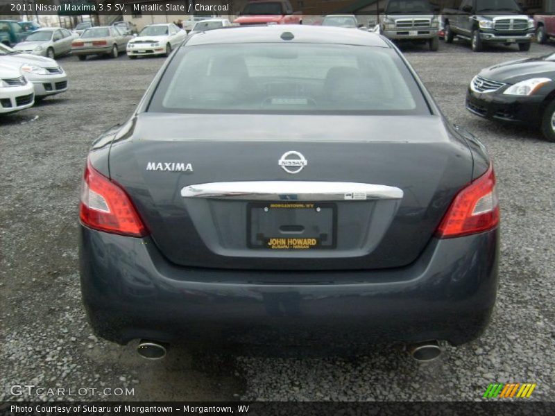 Metallic Slate / Charcoal 2011 Nissan Maxima 3.5 SV